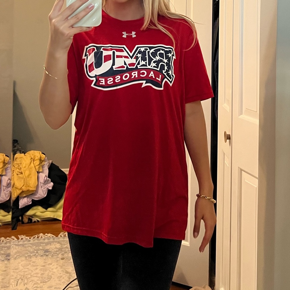 RMU lacrosse t shirt